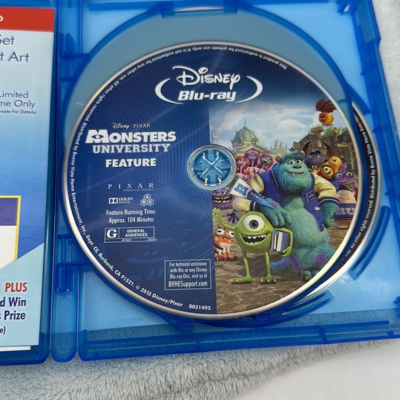 Monsters, University, Disney, Pixar, Blu-ray plus DVD 2013 - Picture 4 of 6